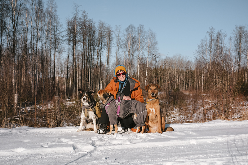 geocaching with dogs in Dalarna Sweden, hiking with dogs, outdoor dog activities, www.DOGvision.eu