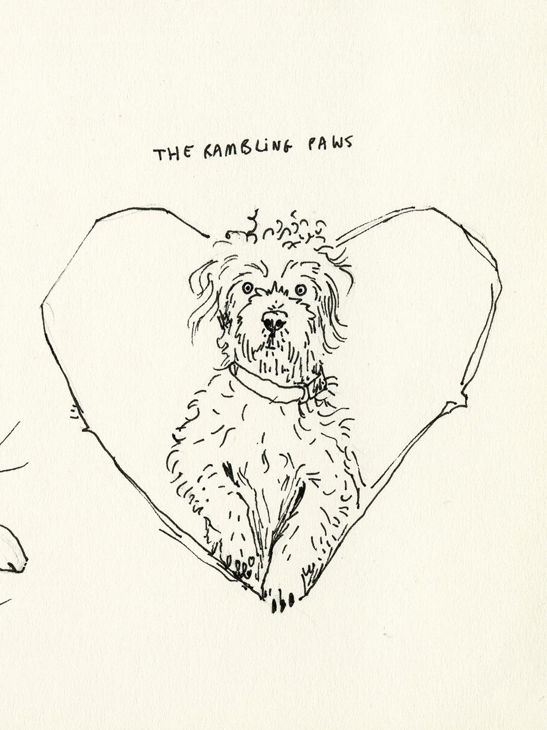 Daily dog drawing challenge, Instagram dog sketches, dog illustration, www.DOGvision.eu